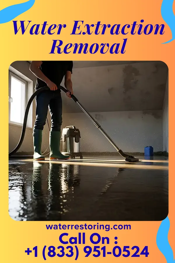 Water Extraction Removal in Kipton, OH